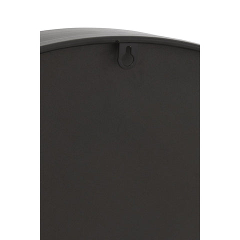 J-Line Klok Tandiel Mdf Zwart/Wit Large