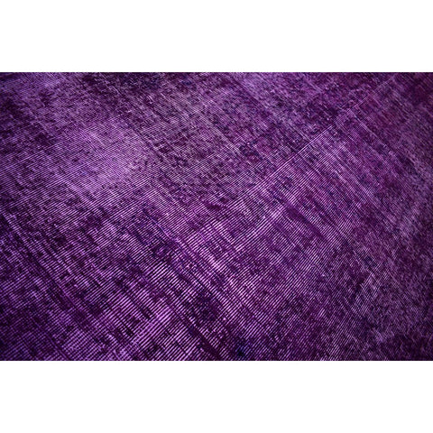 Paars vintage vloerkleed - 258x173 cm - HANDGEMAAKT