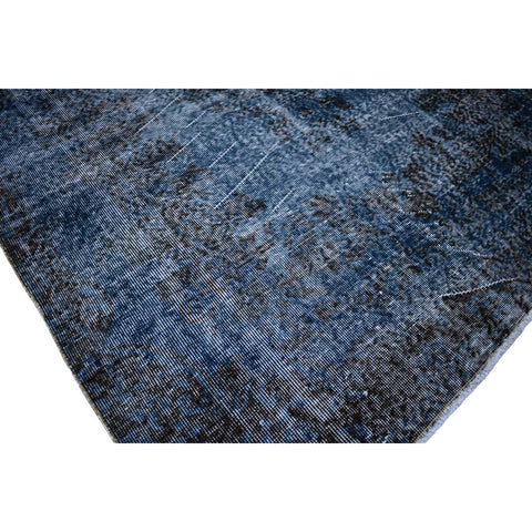 Blauw vintage vloerkleed - 267x164 cm - HANDGEMAAKT