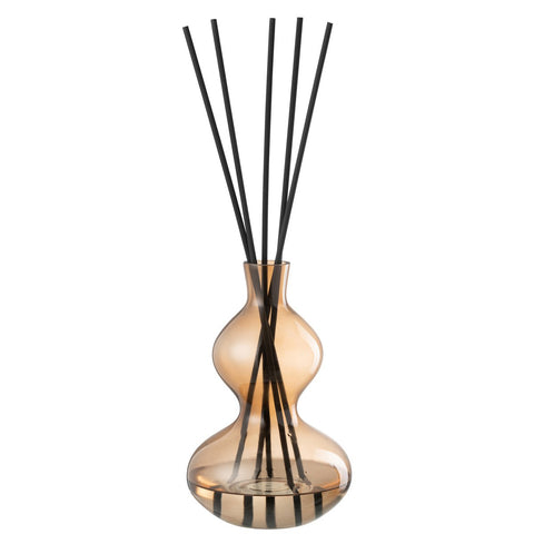J-Line Geurolie Nordic Vetiver Glas Amber Groot