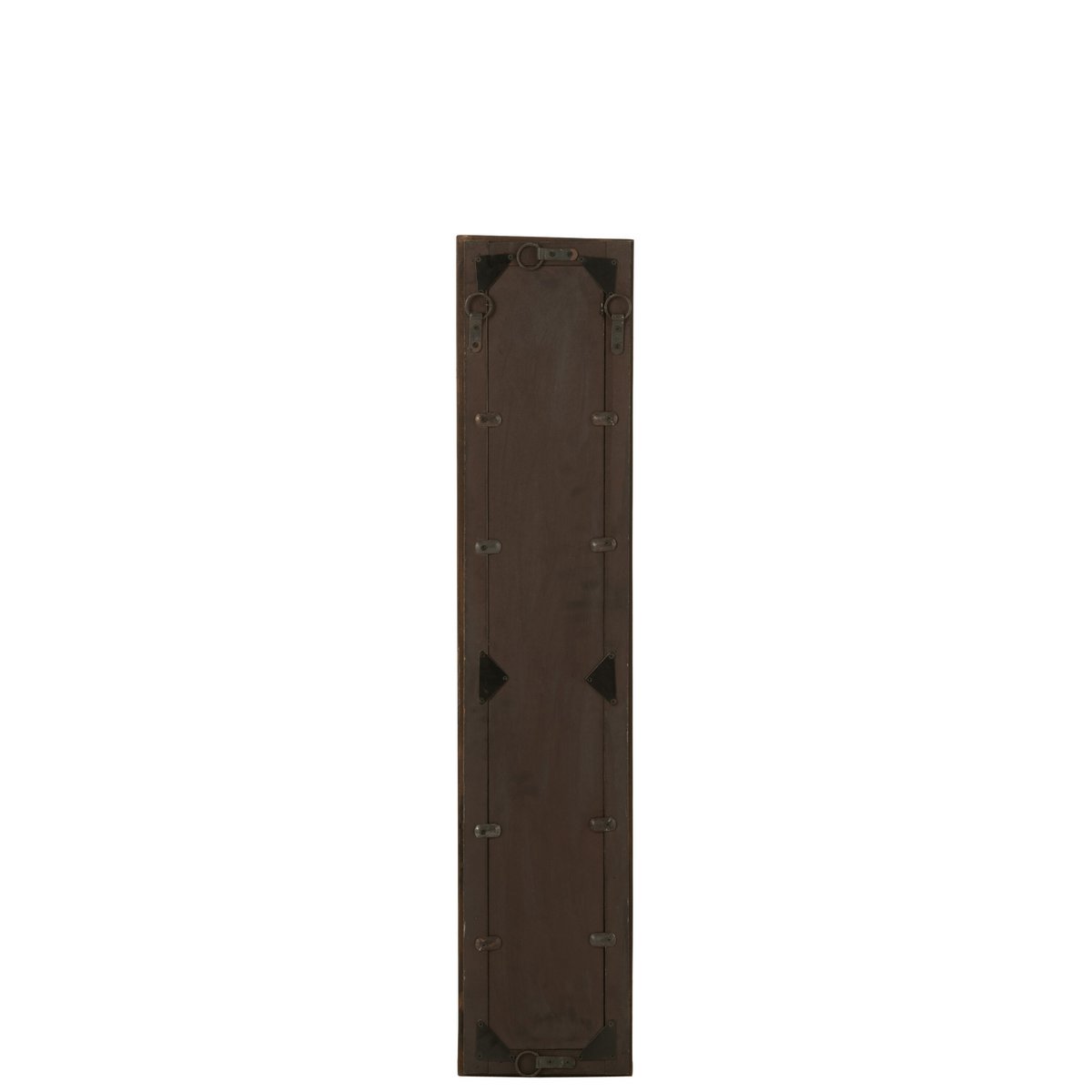 J-Line spiegel Rechthoek - hout - bruin - small