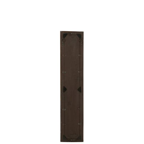 J-Line spiegel Rechthoek - hout - bruin - small