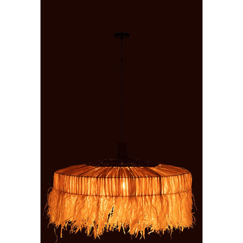 J-Line hanglamp Rond - jute - naturel