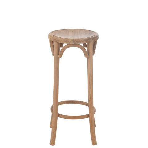 J-Line Barkruk Ali Teak Hout Naturel