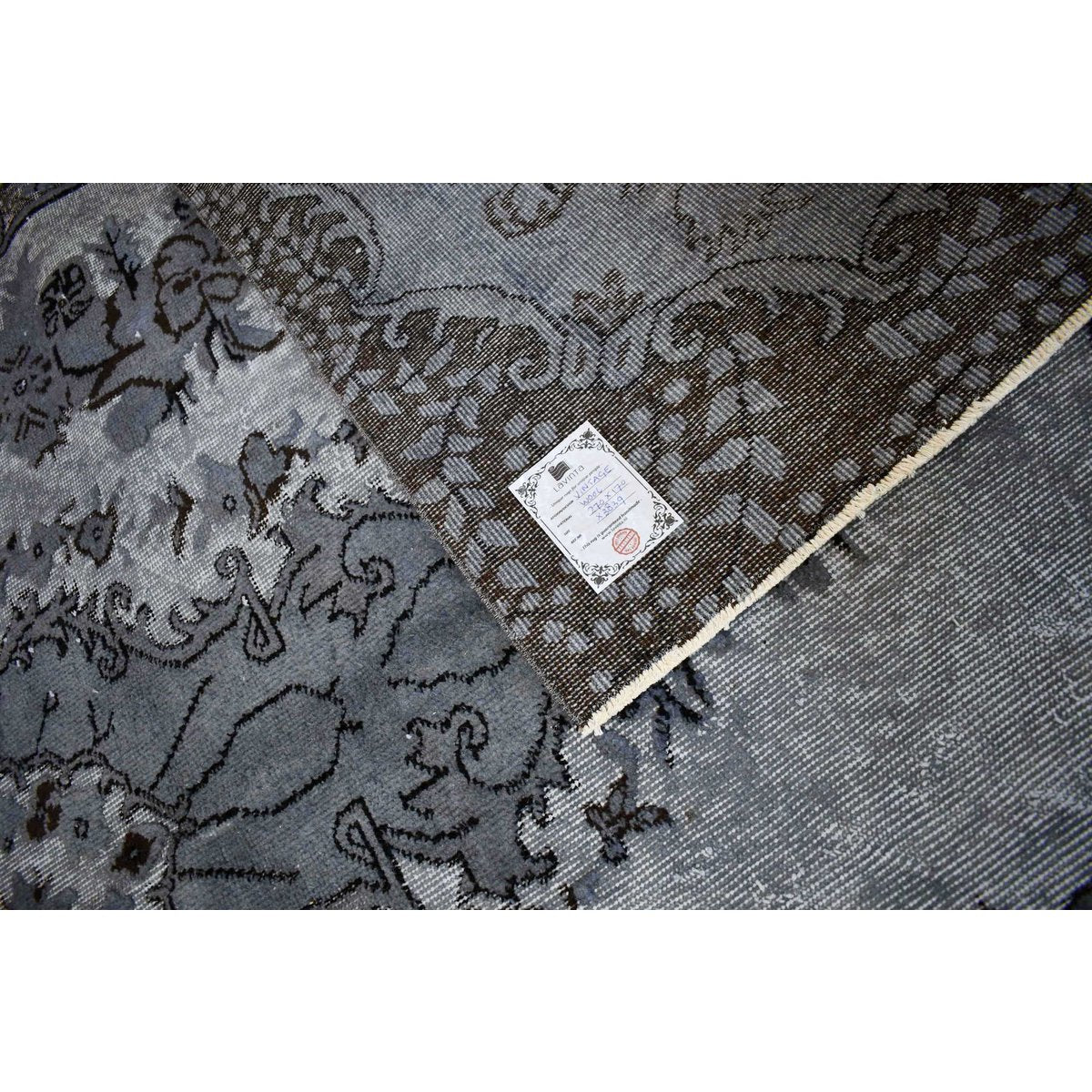 Carved vintage vloerkleed - 270x170 cm - HANDGEMAAKT