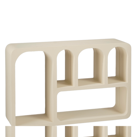 Frati Wandkast - L60 x B15 x H38 cm - FSC 100% - Off White