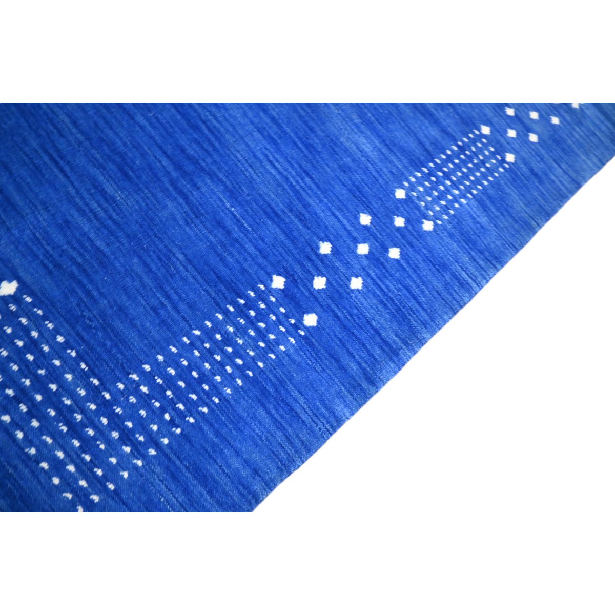 Blauw Gabbeh vloerkleed - 177x125 cm - HANDGEMAAKT