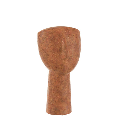 J-Line Figuur Leo Poly Terracotta