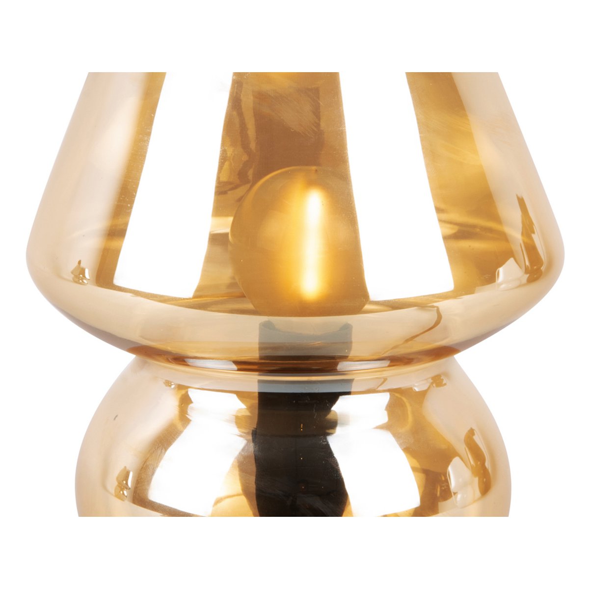Tafellamp Glas Vintage