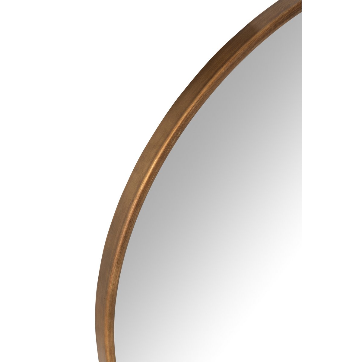 J-Line spiegel Anto - mdf - goud - groot - Ø 85 cm