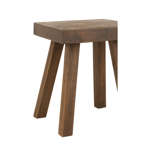 J-Line Kruk Basic Hout Bruin