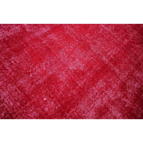 Rood vintage vloerkleed - 297x202 cm - HANDGEMAAKT