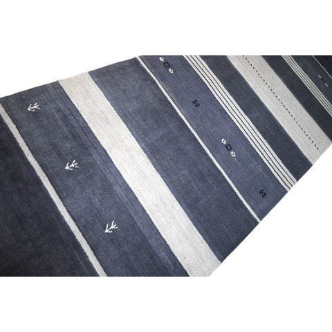 Gestreepte Gabbeh loper - 312x80 cm - HANDGEMAAKT