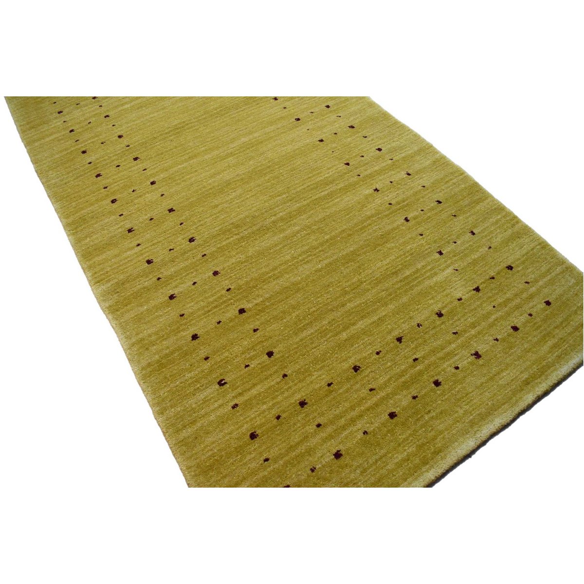Goud gele Gabbeh loper - 285x80 cm - HANDGEMAAKT