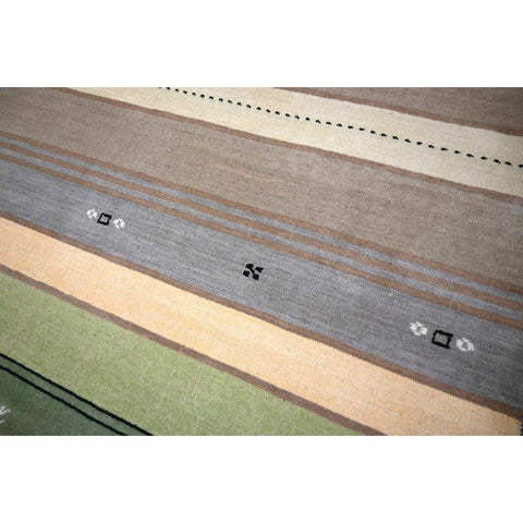 Gestreept Gabbeh vloerkleed - 180x120 cm - HANDGEMAAKT