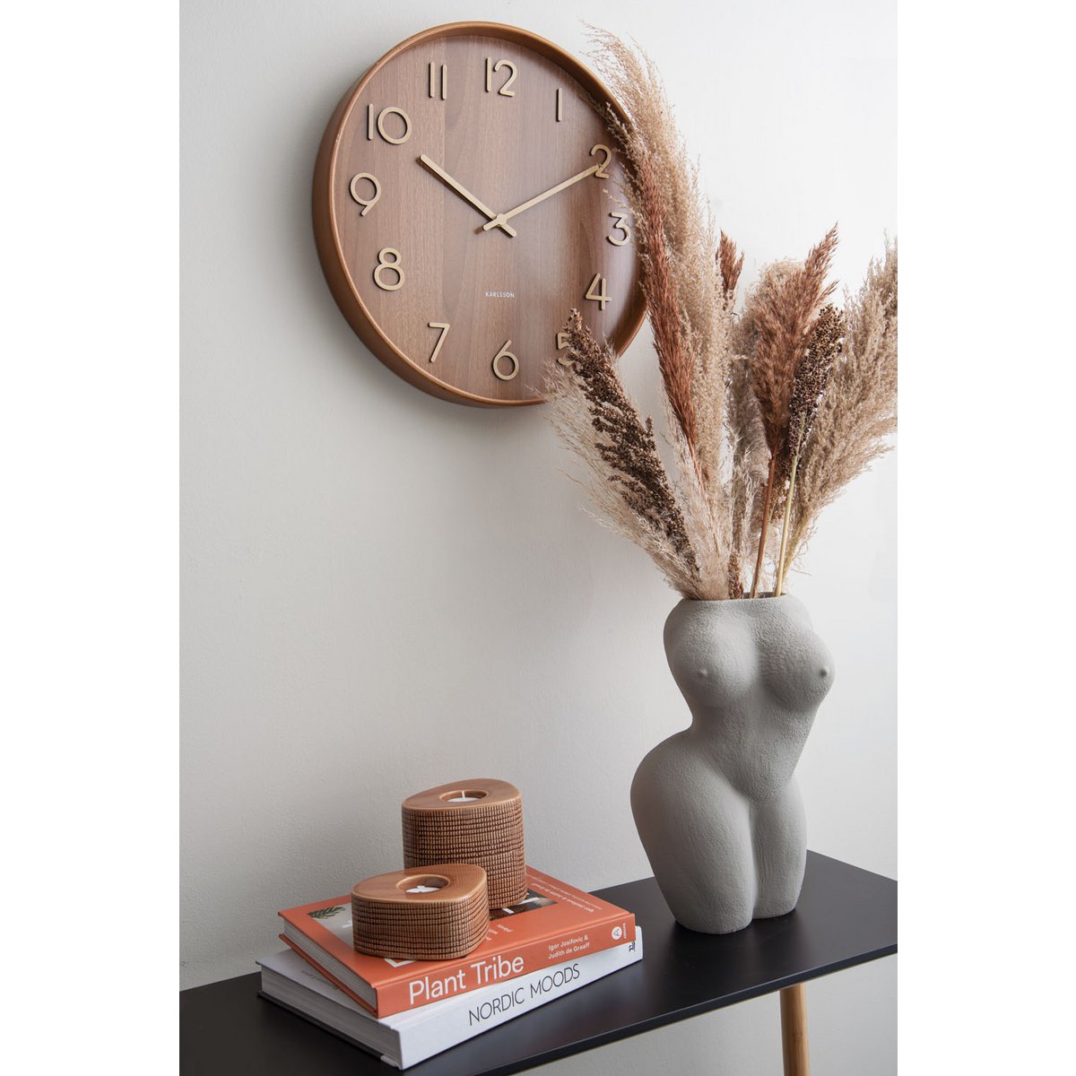 Wandklok Puur Medium