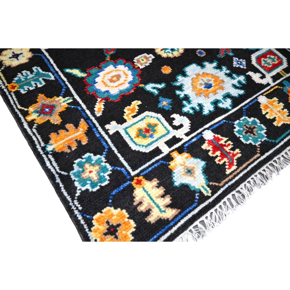 Azeri vloerkleed - 156x100 cm - HANDGEMAAKT