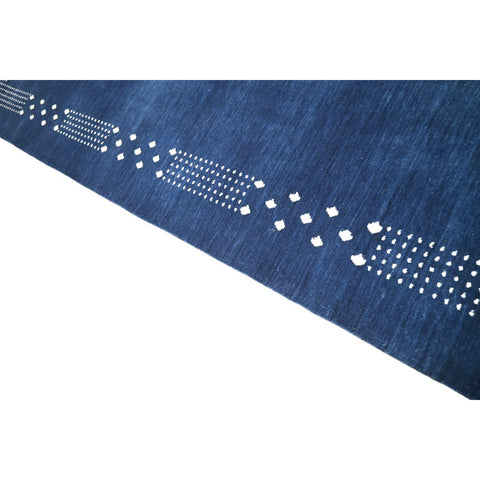 Blauwe Gabbeh loper - 228x70 cm - HANDMADE