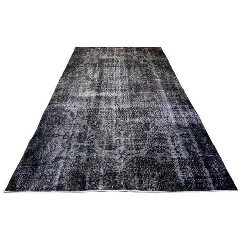 Grijs vintage vloerkleed - 276x156 cm - HANDGEMAAKT