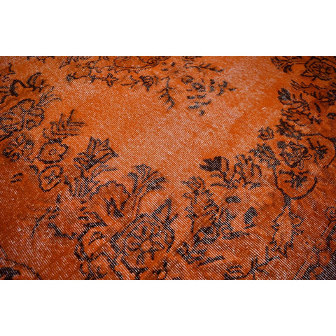Oranje vintage vloerkleed - 295x167 cm - HANDGEMAAKT