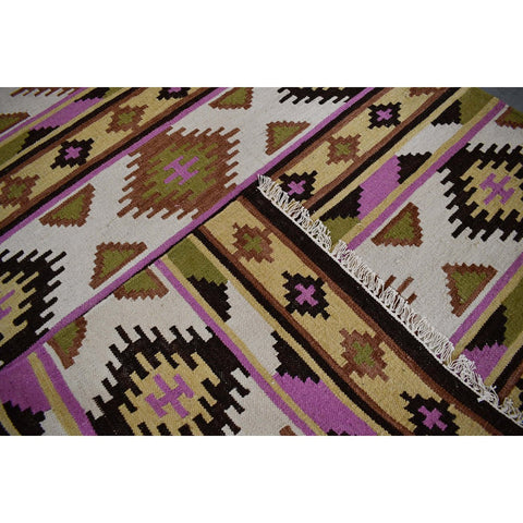 Moderne Kazak kelim - 190x145 cm - HANDGEMAAKT