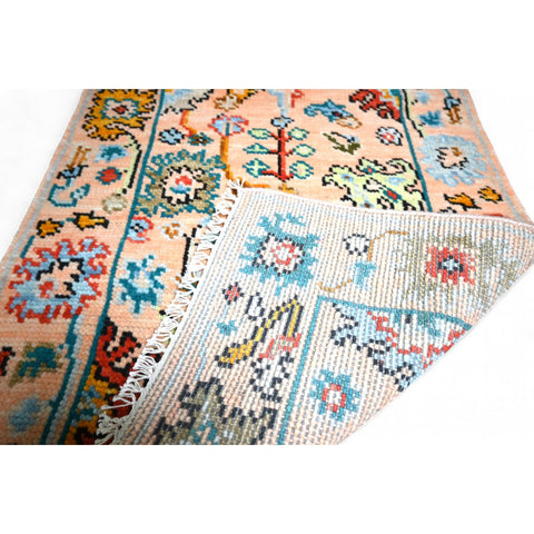 Beige Azeri vloerkleed - 96x68 cm - HANDGEMAAKT