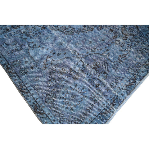Blauw vintage vloerkleed - 273x165 cm - HANDGEMAAKT