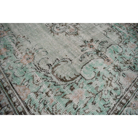Vintage vloerkleed pastel - 305x173 cm - HANDGEMAAKT