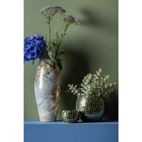 Plantpot spiegelbol