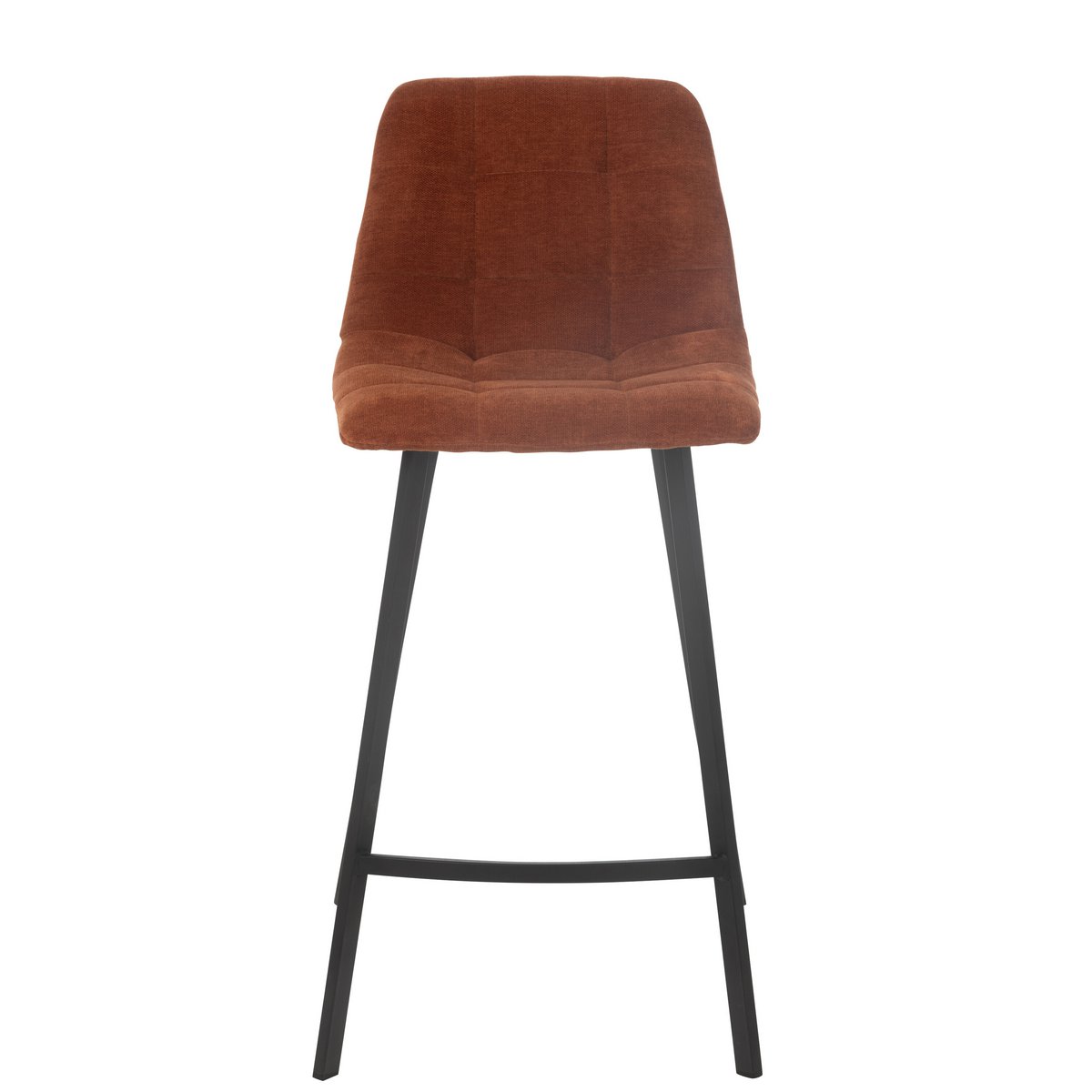 J-Line Barstoel Kent Metaal/Polyester Roest