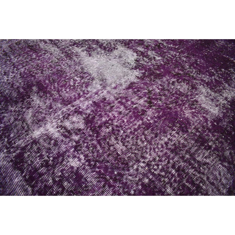 Paars vintage vloerkleed - 267x165 cm - HANDGEMAAKT