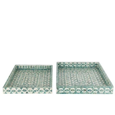 J-Line plateau Parel - azuurblauw