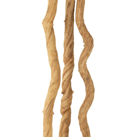 J-Line Staanlamp Takken Hout Naturel