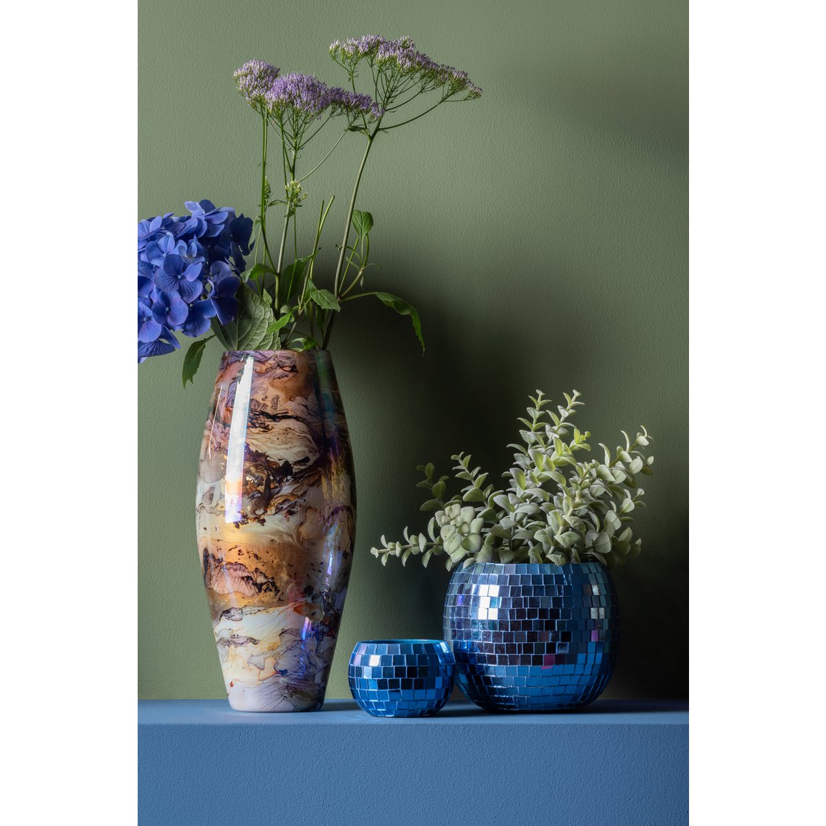 Plantpot spiegelbol
