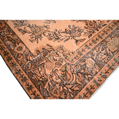 Oranje vintage vloerkleed - 288x173 cm - HANDGEMAAKT