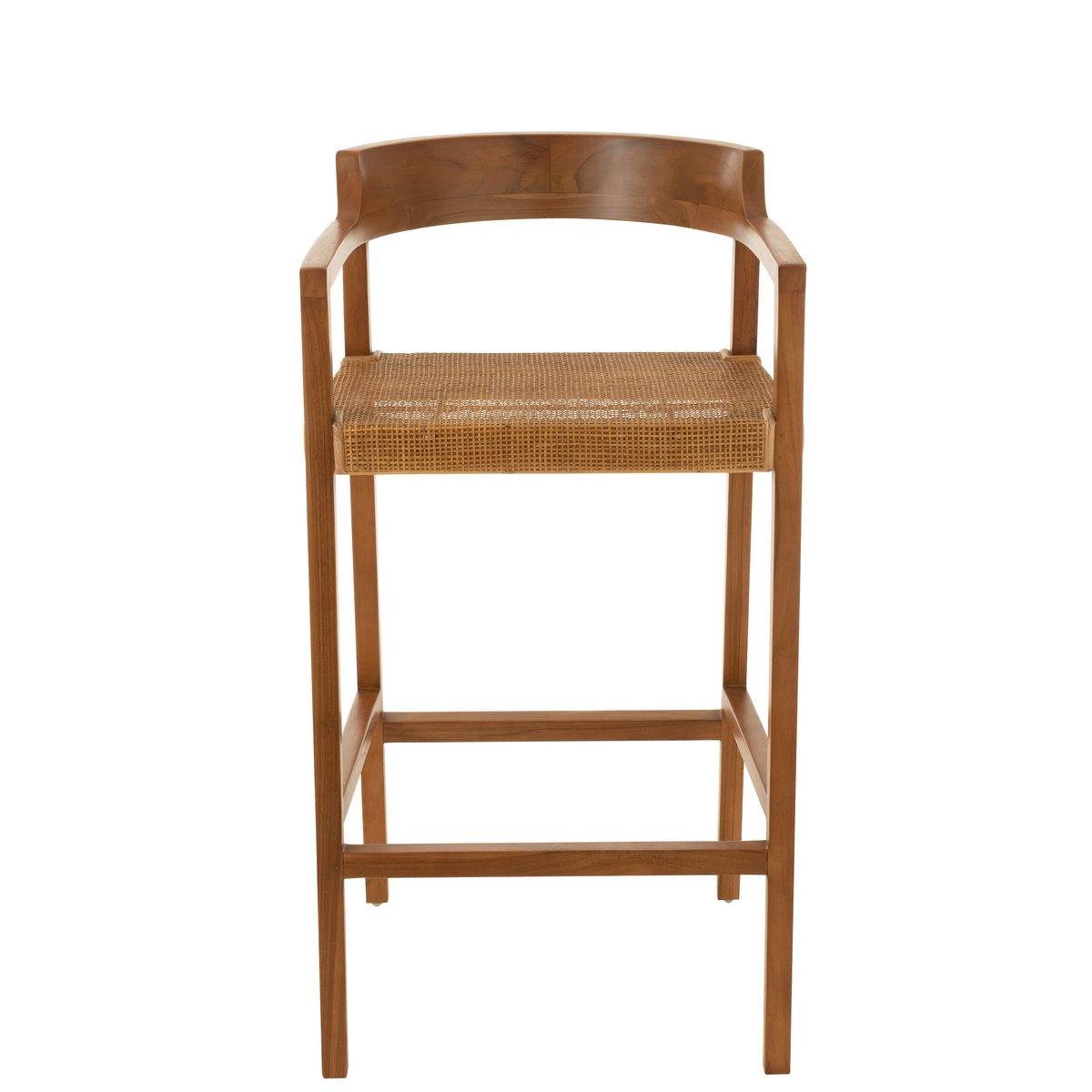 J-Line barstoel Emma Teak - hout - bruin