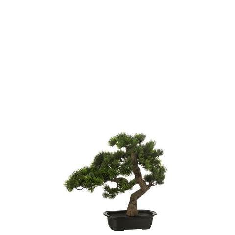 J-Line Bonsai Den Artificieel Groen Small