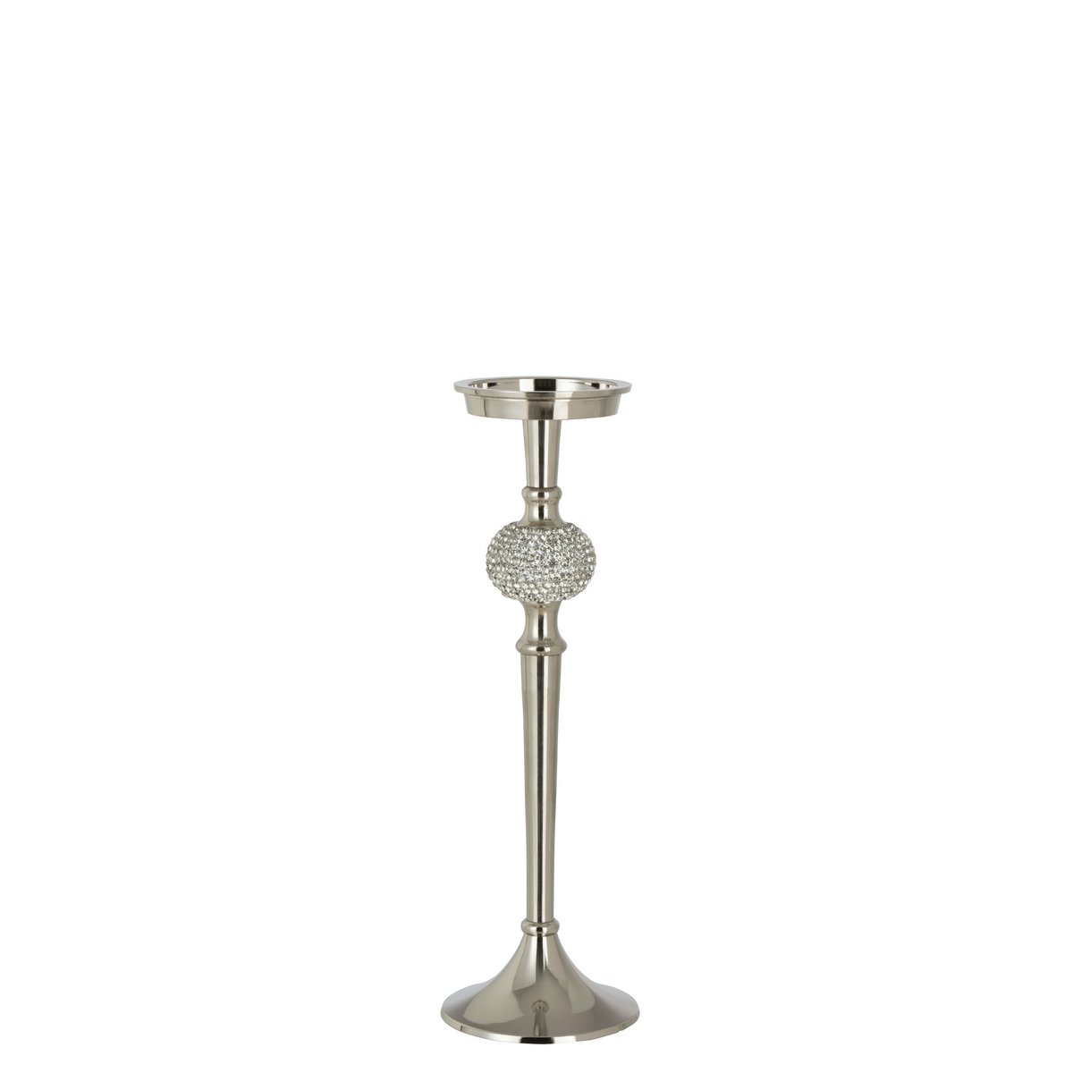 J-Line Kaarshouder - staal - zilver - medium