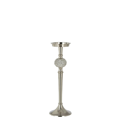 J-Line Kaarshouder - staal - zilver - medium