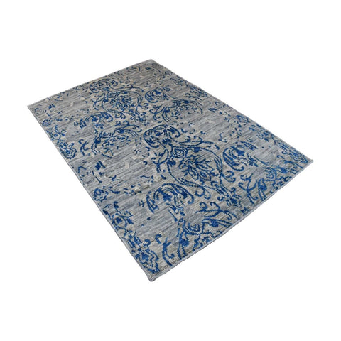 Modern art deco vloerkleed - 180x123 cm - HANDGEMAAKT