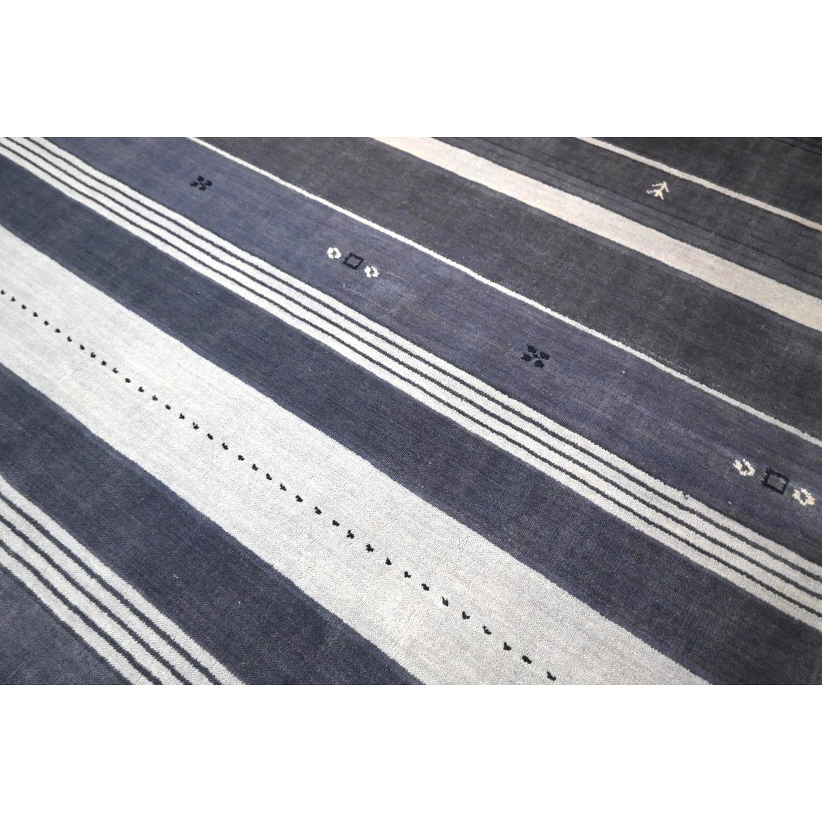 Grijs Gabbeh vloerkleed - 208x140 cm - HANDMADE