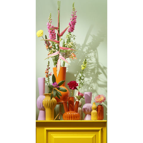 Lora Vaas - H45 x Ø23 cm - Keramiek - Oranje
