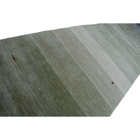 Gabbeh loper groen - 340x82 cm - HANDGEMAAKT