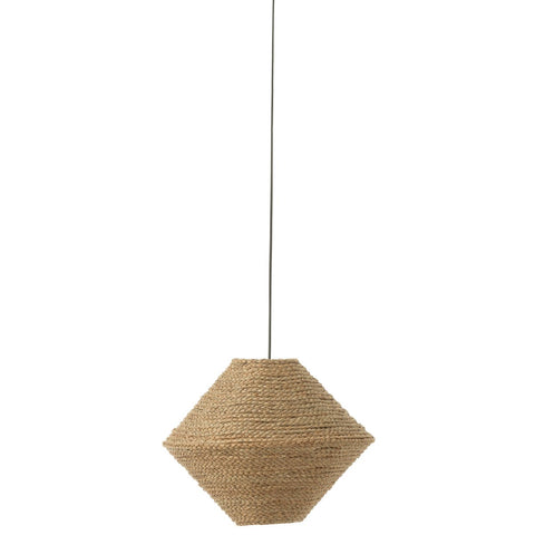 J-line hanglamp Ufo - zeegras - naturel - large