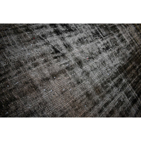 Zwart vintage vloerkleed - 262x156 cm - HANDGEMAAKT - HANDGEMAAKT
