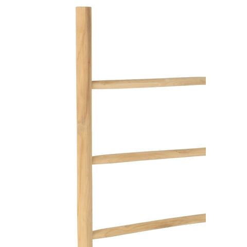J-Line ladder 5 Treden - hout - naturel