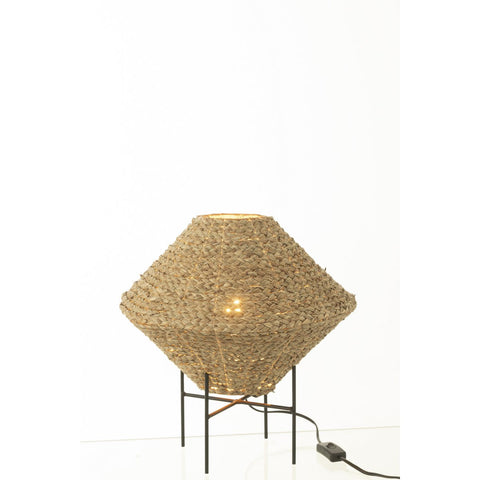 J-Line hanglamp Ufo - zeegras - naturel - small