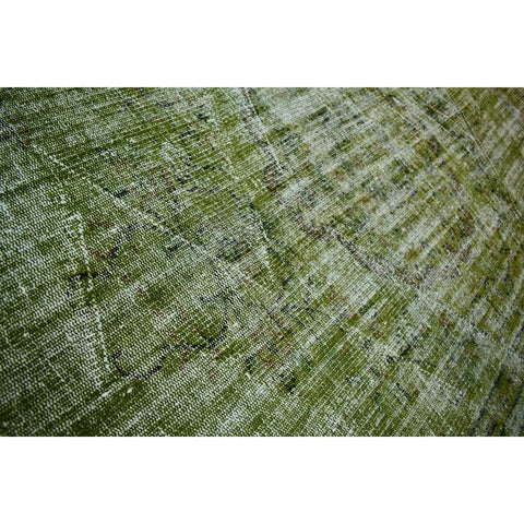 Groen vintage vloerkleed - 258x163 cm - HANDGEMAAKT