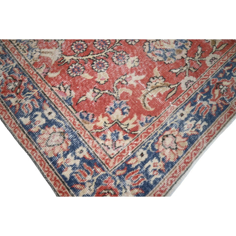 Vintage vloerkleed - 203x125 cm - HANDGEMAAKT