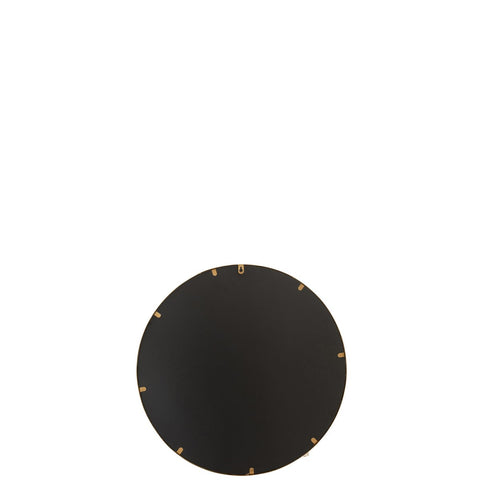 J-Line spiegel Aurora Rond - ijzer/gas - goud - small